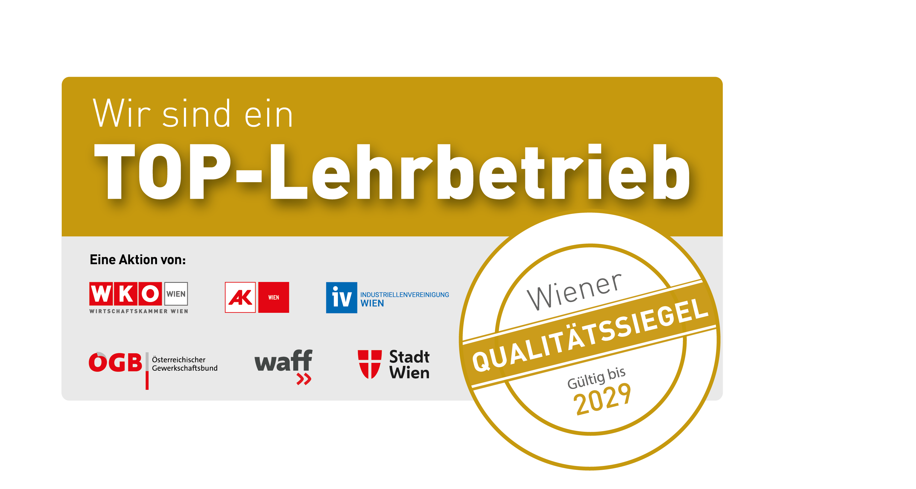 Auszeichnung zum Top-Lehrbetrieb in Österreich