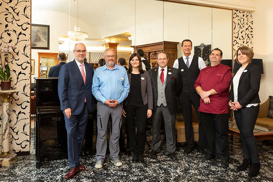 Das Team des Hotel Stefanie